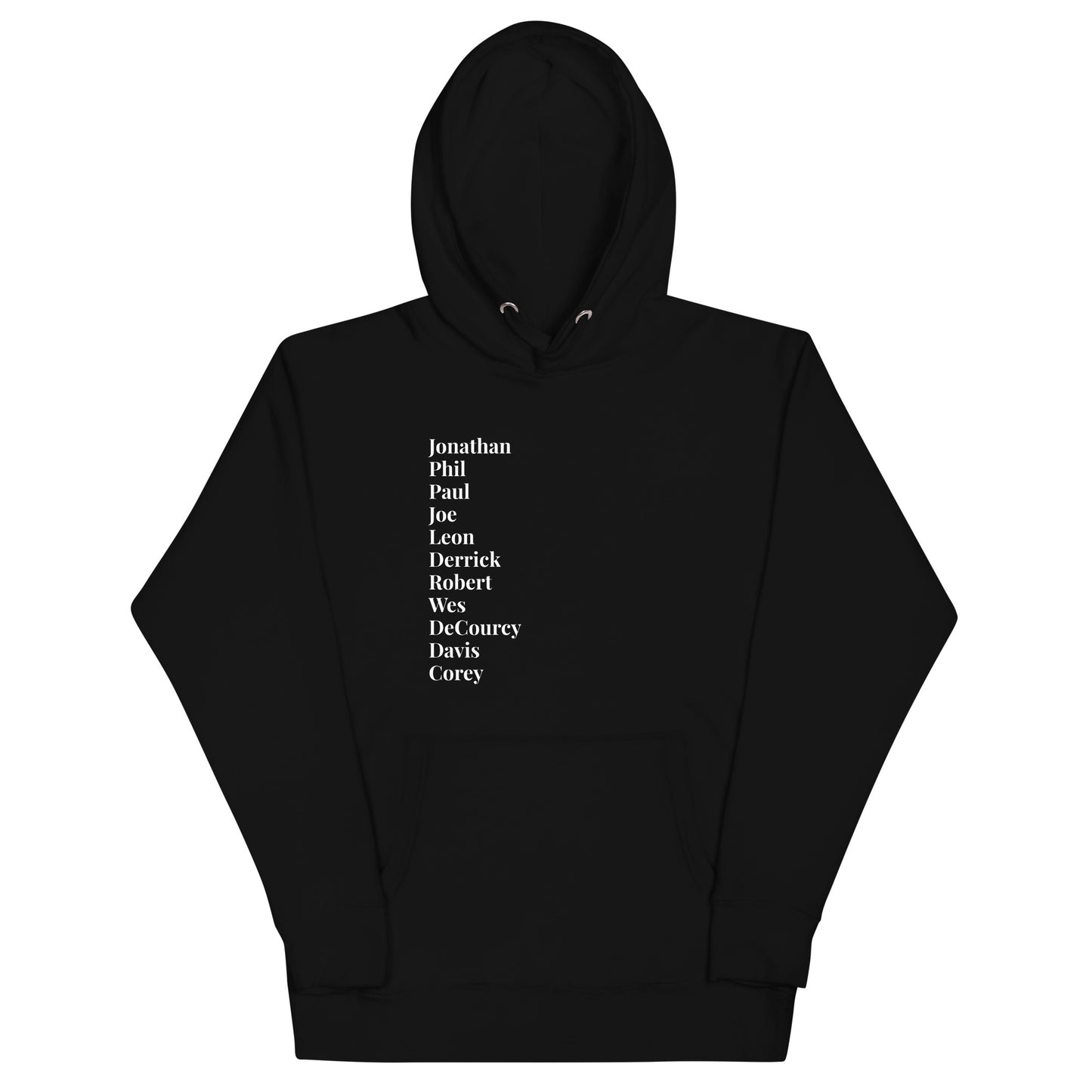 Black TV Male Unisex Hoodie